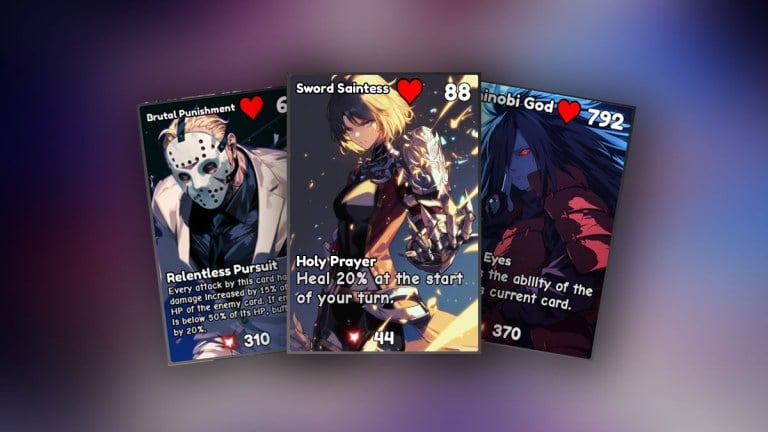 Anime Card Battle Tier List