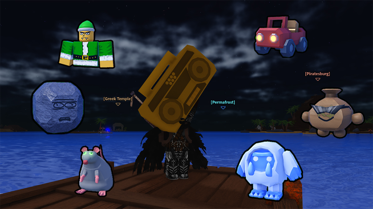 それを掘るすべてのマウントとそれらを取得する方法 -  roblox