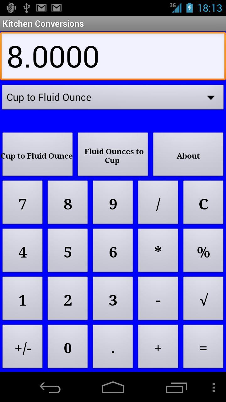 Kitchen Conversions