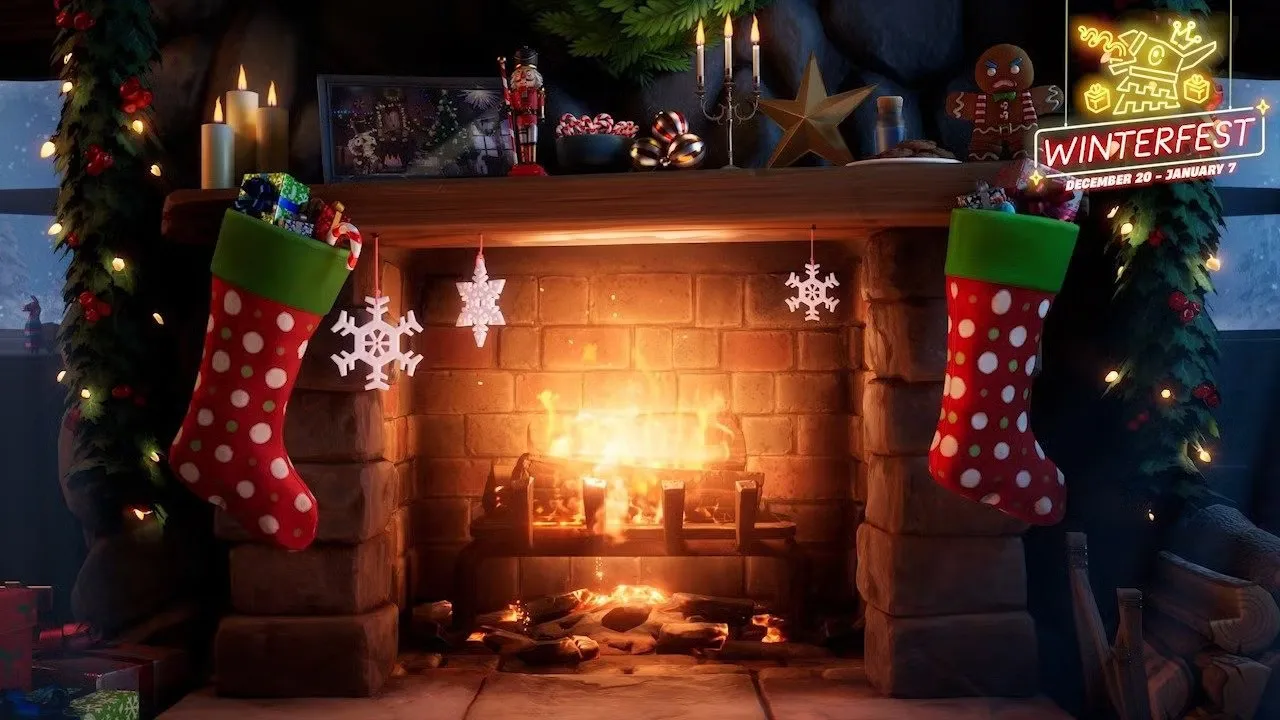 所有Fortnite Winterfest 2024皮肤和配件