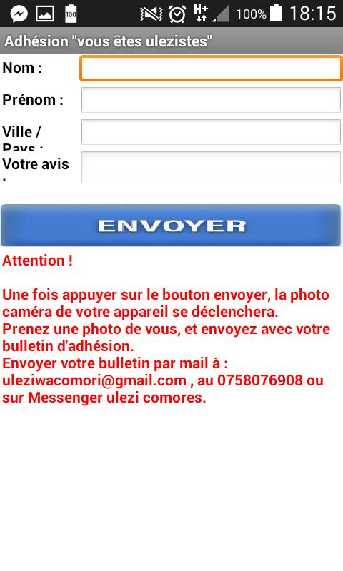 Ulezi Comores