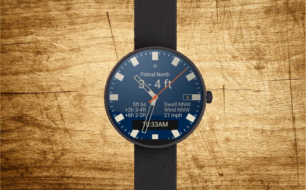 Surface Surf Watch Face