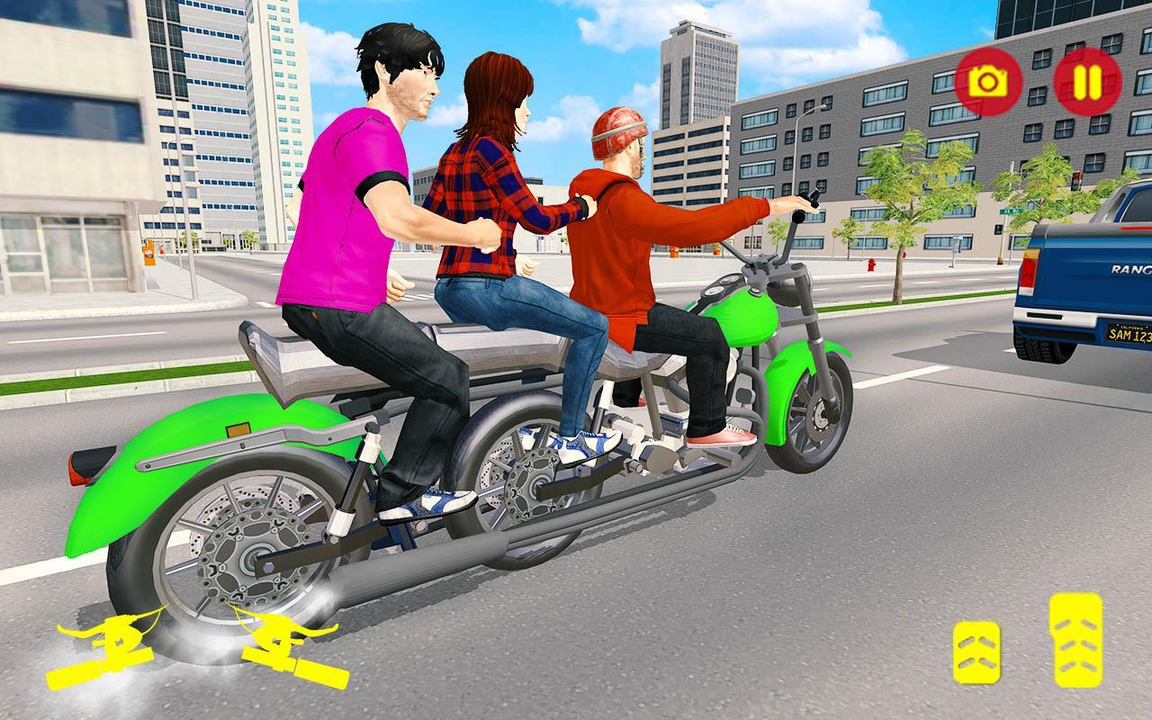Long Bike Transport Simulator
