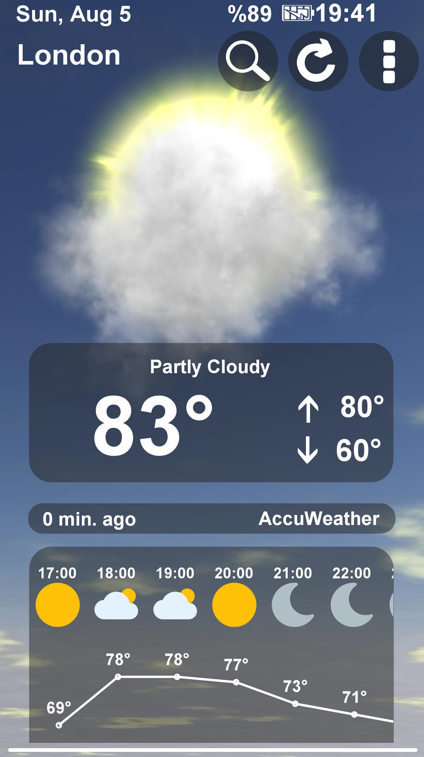 Live Weather Animated