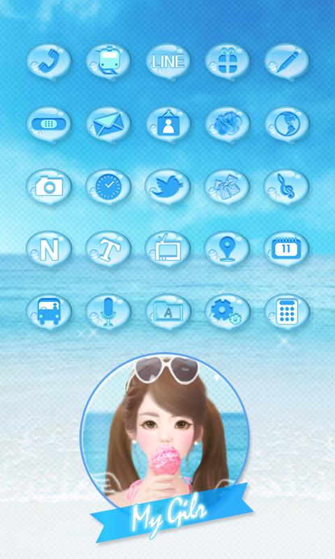 My Girl icon theme
