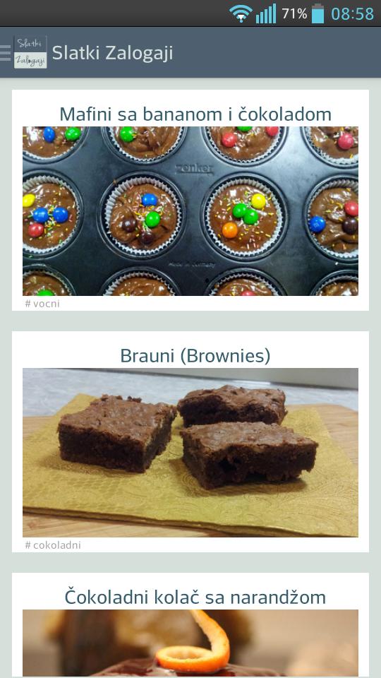 Slatki zalogaji - recepti