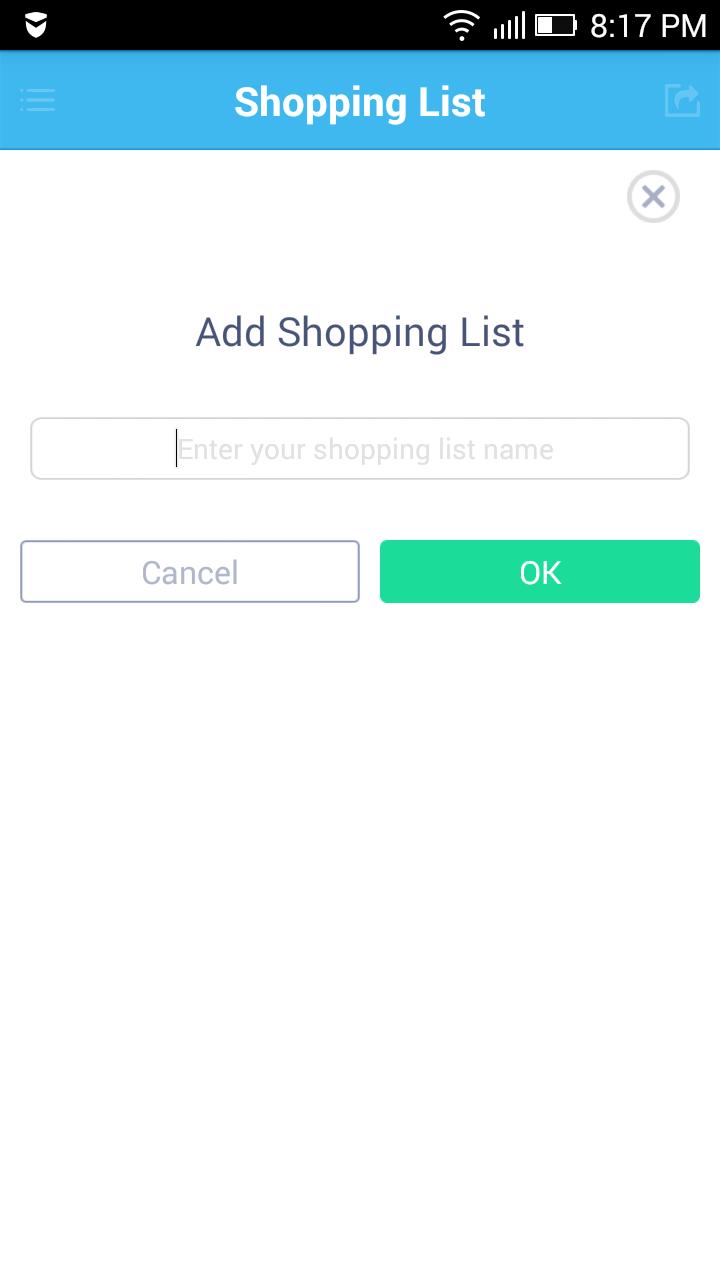 Shopping List Simple