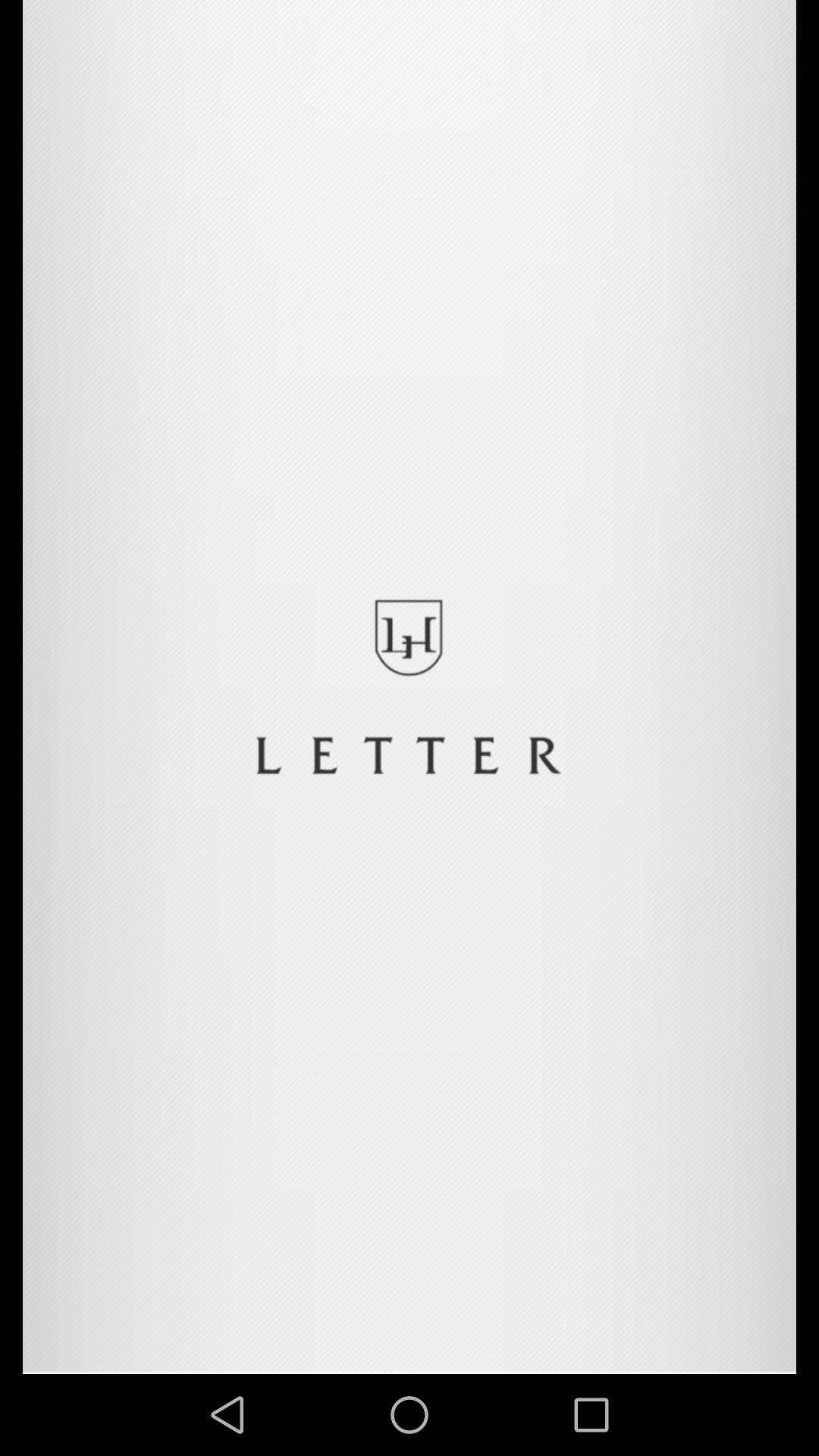 LETTER
