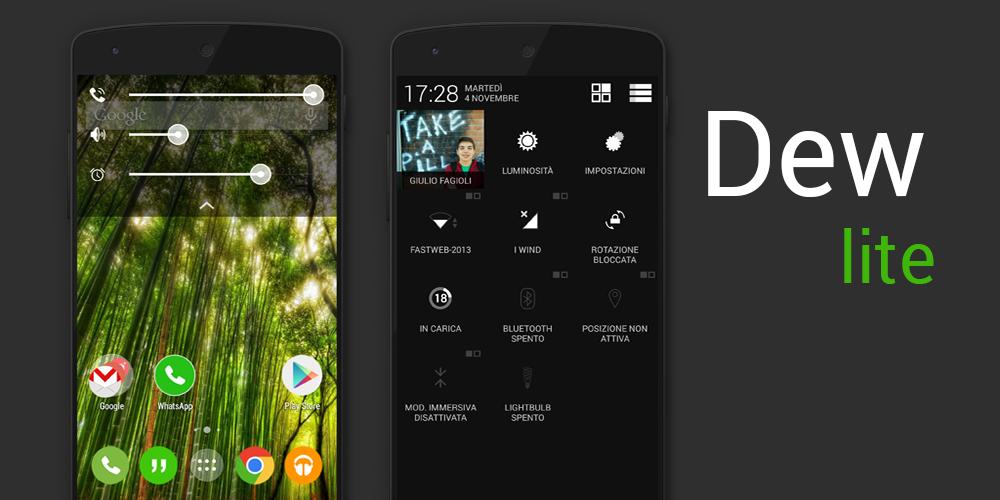 Dew  Lite - PA/CM11 Theme