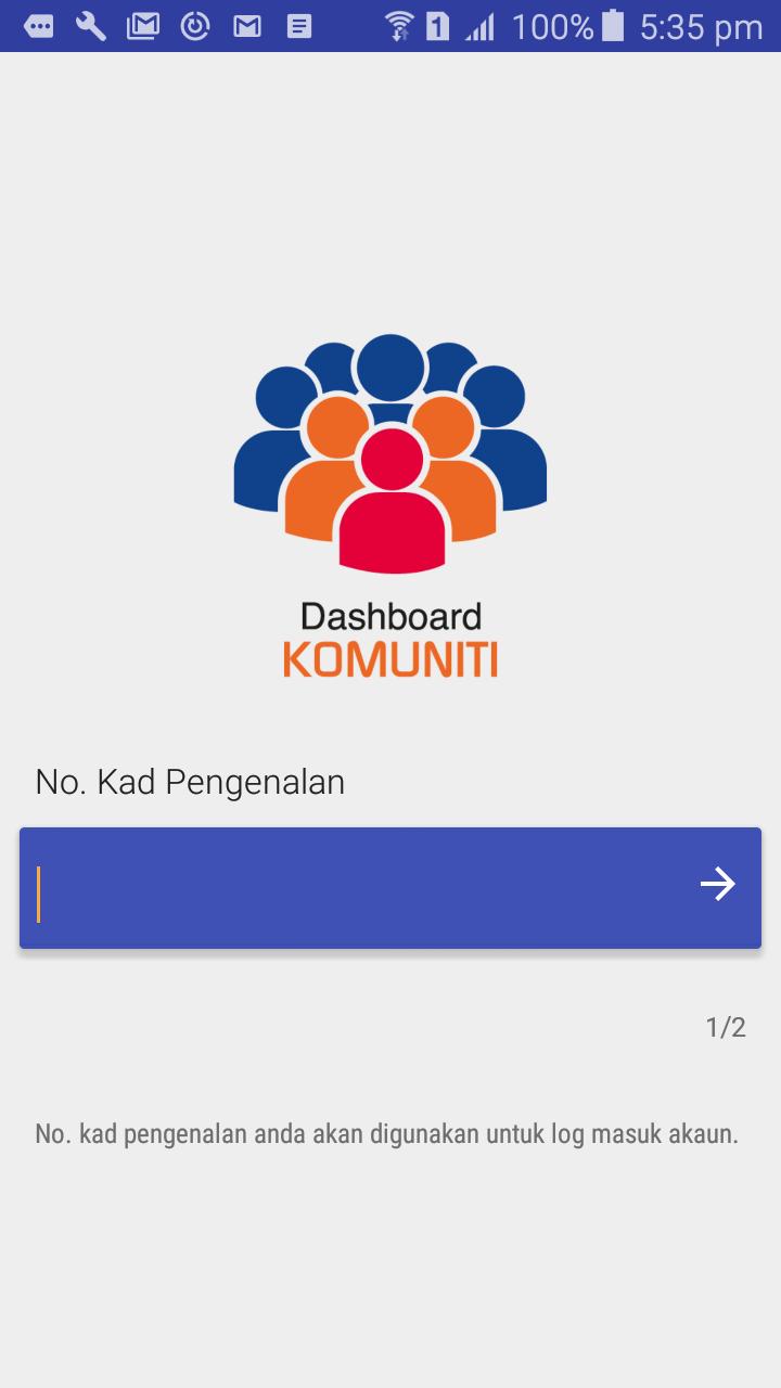 Dashboard Komuniti V3