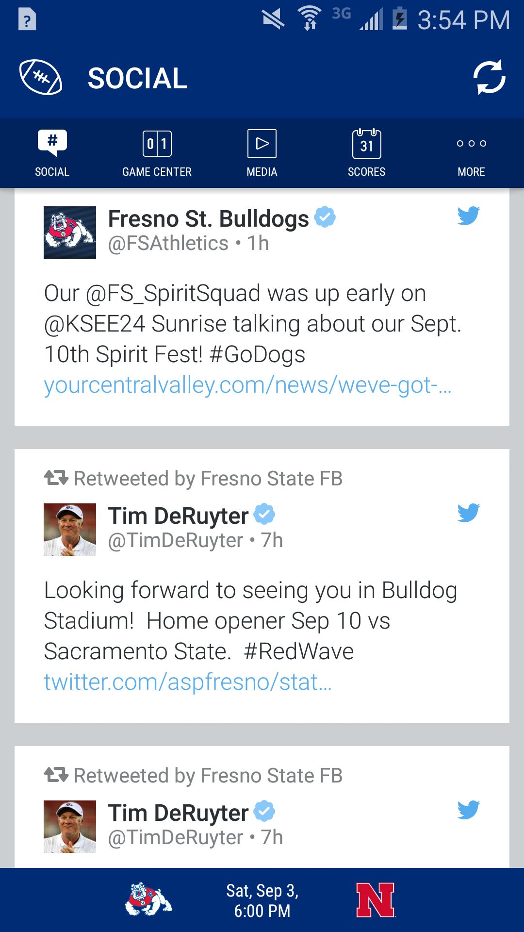 Fresno State Bulldogs Gameday