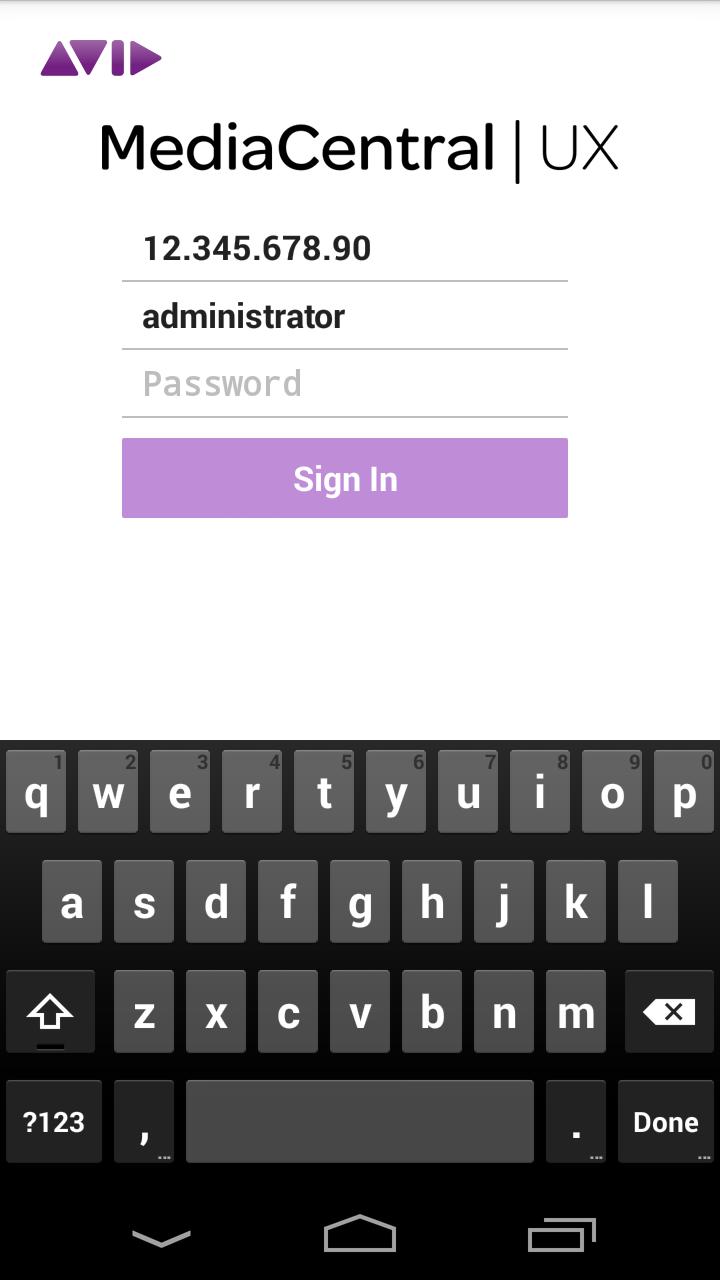 Avid MediaCentral | UX