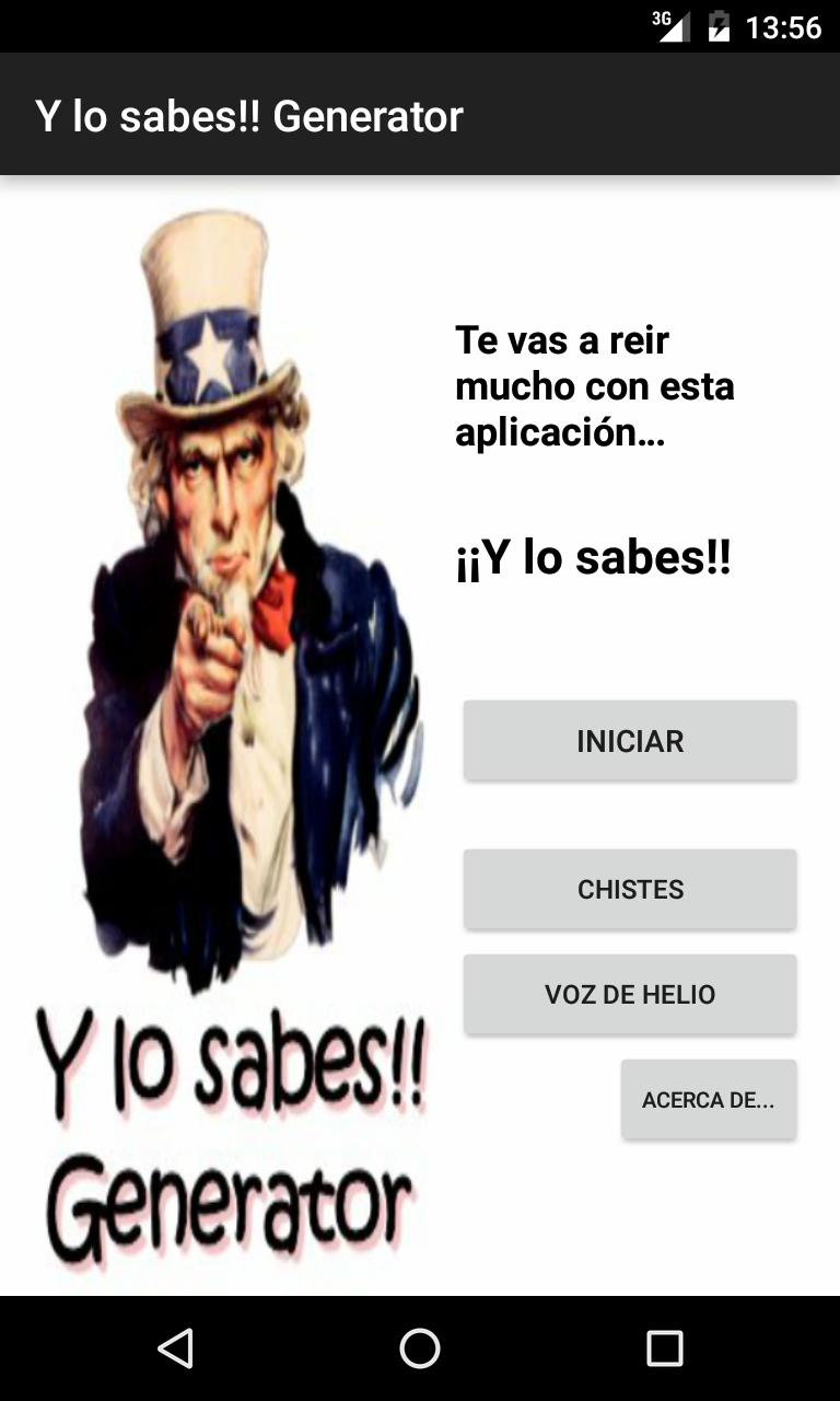 And you know it!! Generator