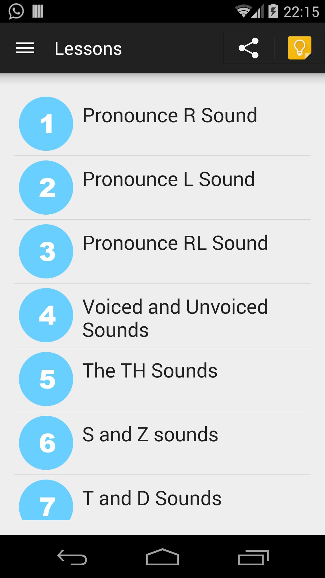 English Pronunciation Training