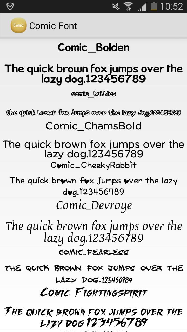 Comic Font