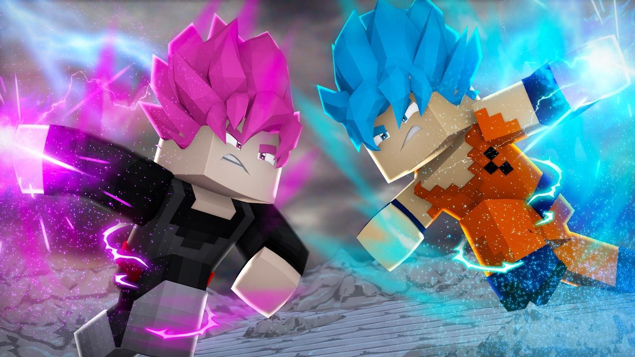 Super Saiyan Goku skins for MCPE