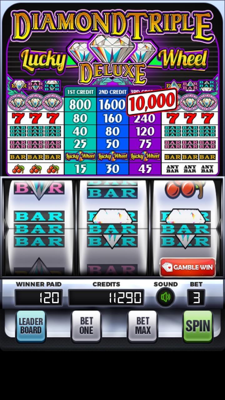 Diamond Triple Lucky Wheel Slots