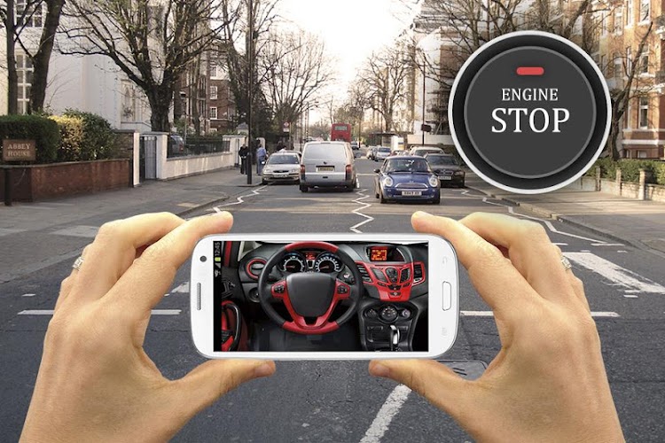 Mobile Car Driving Prank