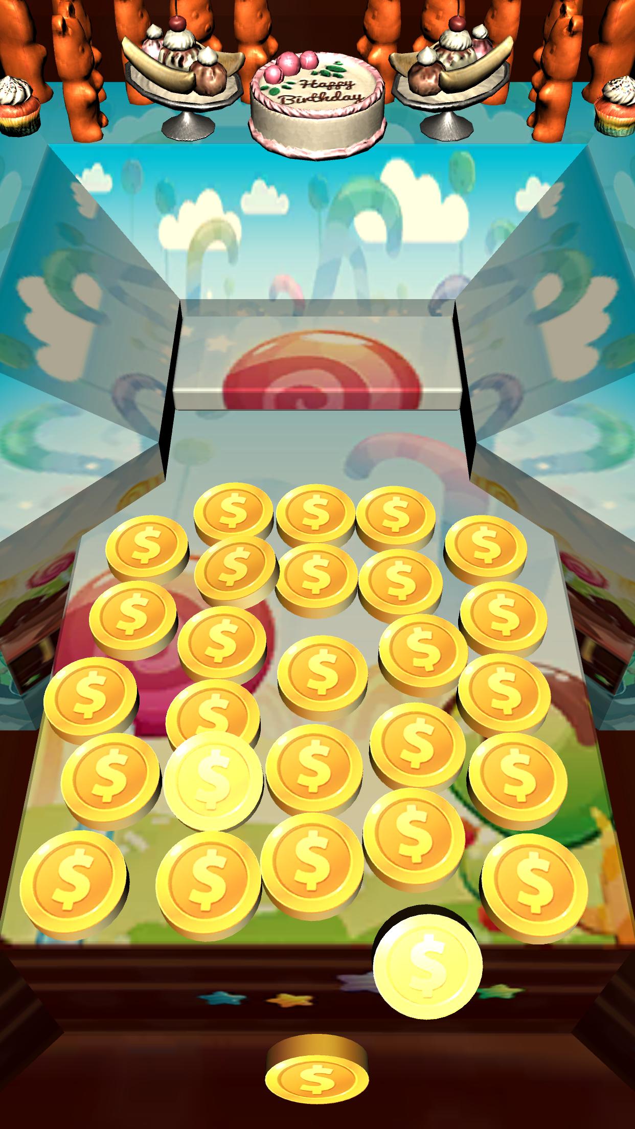 Candy Coins Dozer: Pusher Game