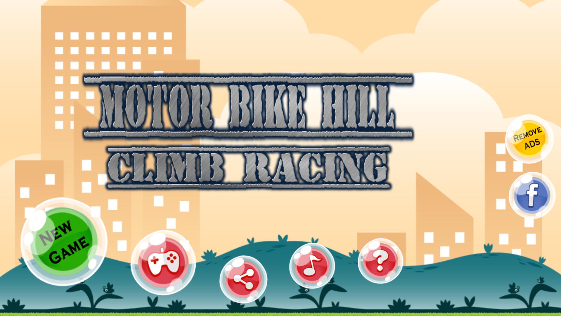 Motor Bike Hill Climb Racing