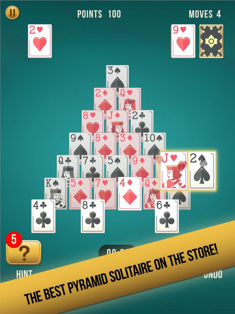 Pyramid Solitaire by Storm8