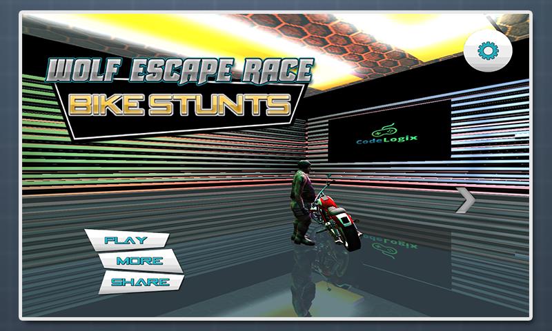 MOTO GP Stunts: Wolf Escape